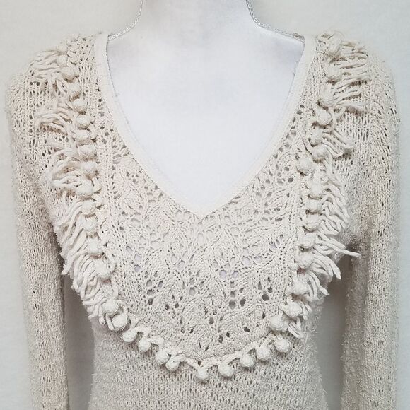 ANTHROPOLOGIE Angel Of The North Tonetta Sweater - Picture 3 of 11